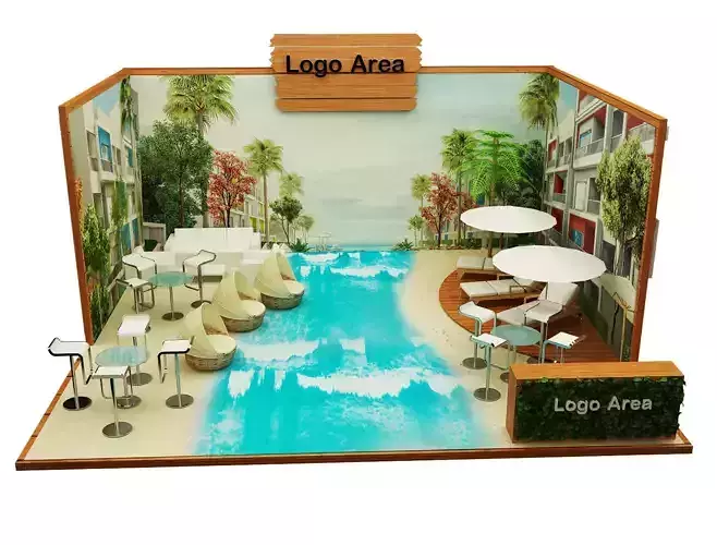 Booth Exhibition Stand a165