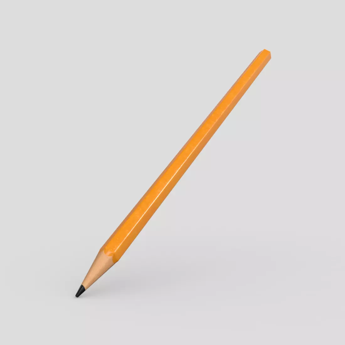 CC0 - Pencil Free low-poly 3D model