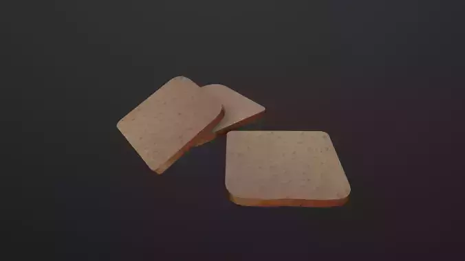 Toast 3D Model
