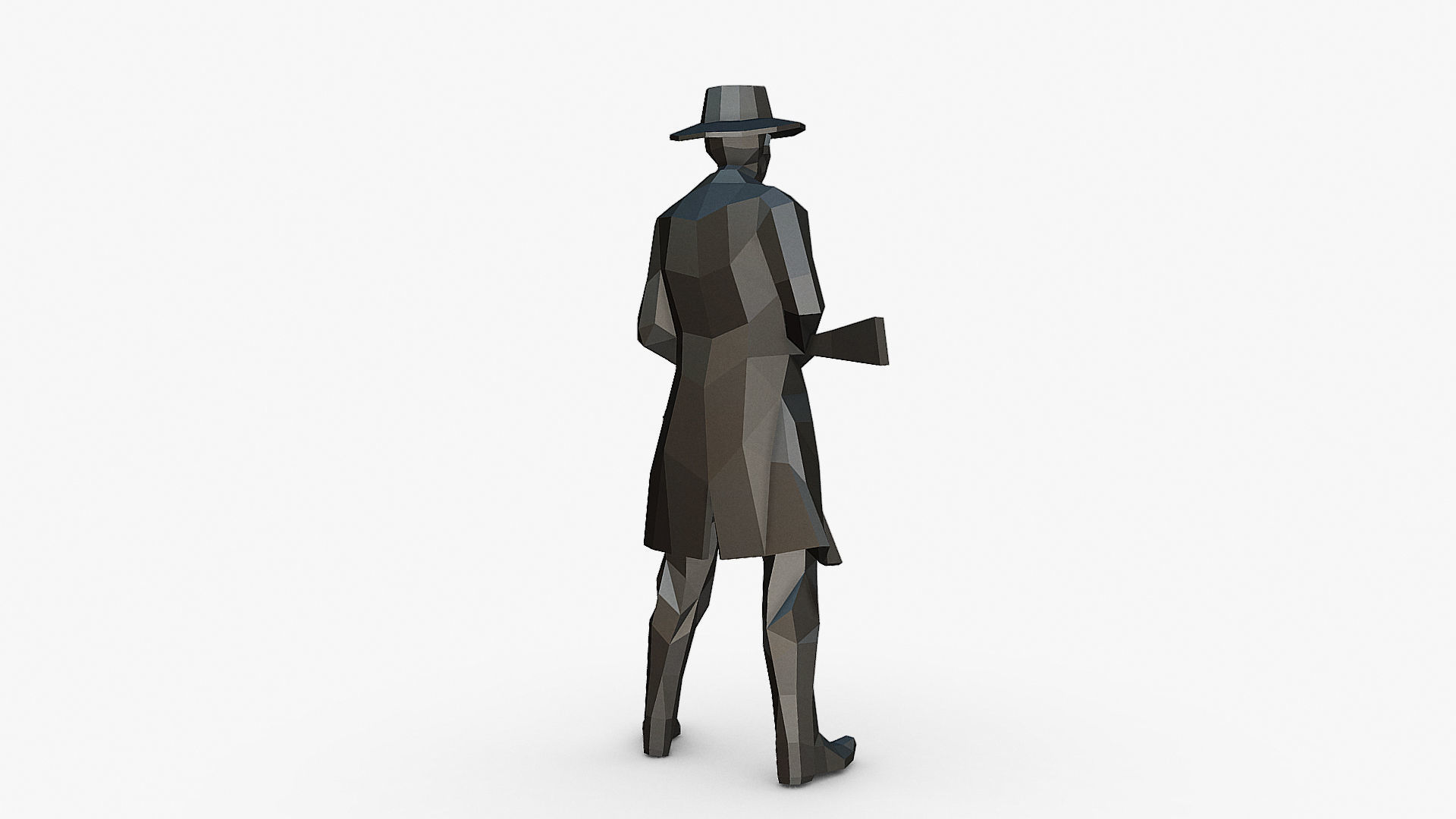 cowboy 3D print model_6