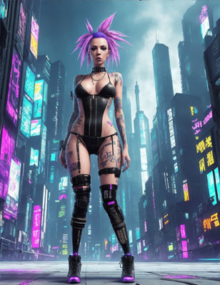 Cyberpunk Characters x30 Texture_12