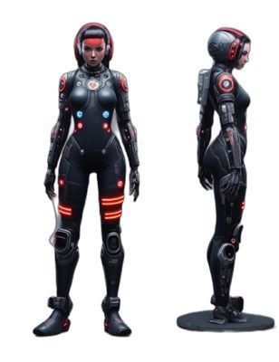 Cyberpunk Characters x30 Texture_52