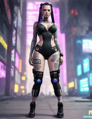 Cyberpunk Characters x30 Texture_16