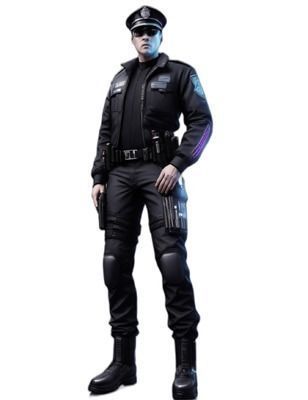 Cyberpunk Characters x30 Texture_27