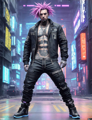 Cyberpunk Characters x30 Texture_5