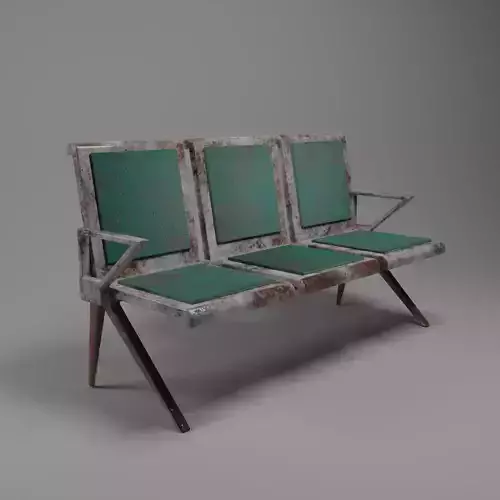 3 Seat Hospital Waiting Chair