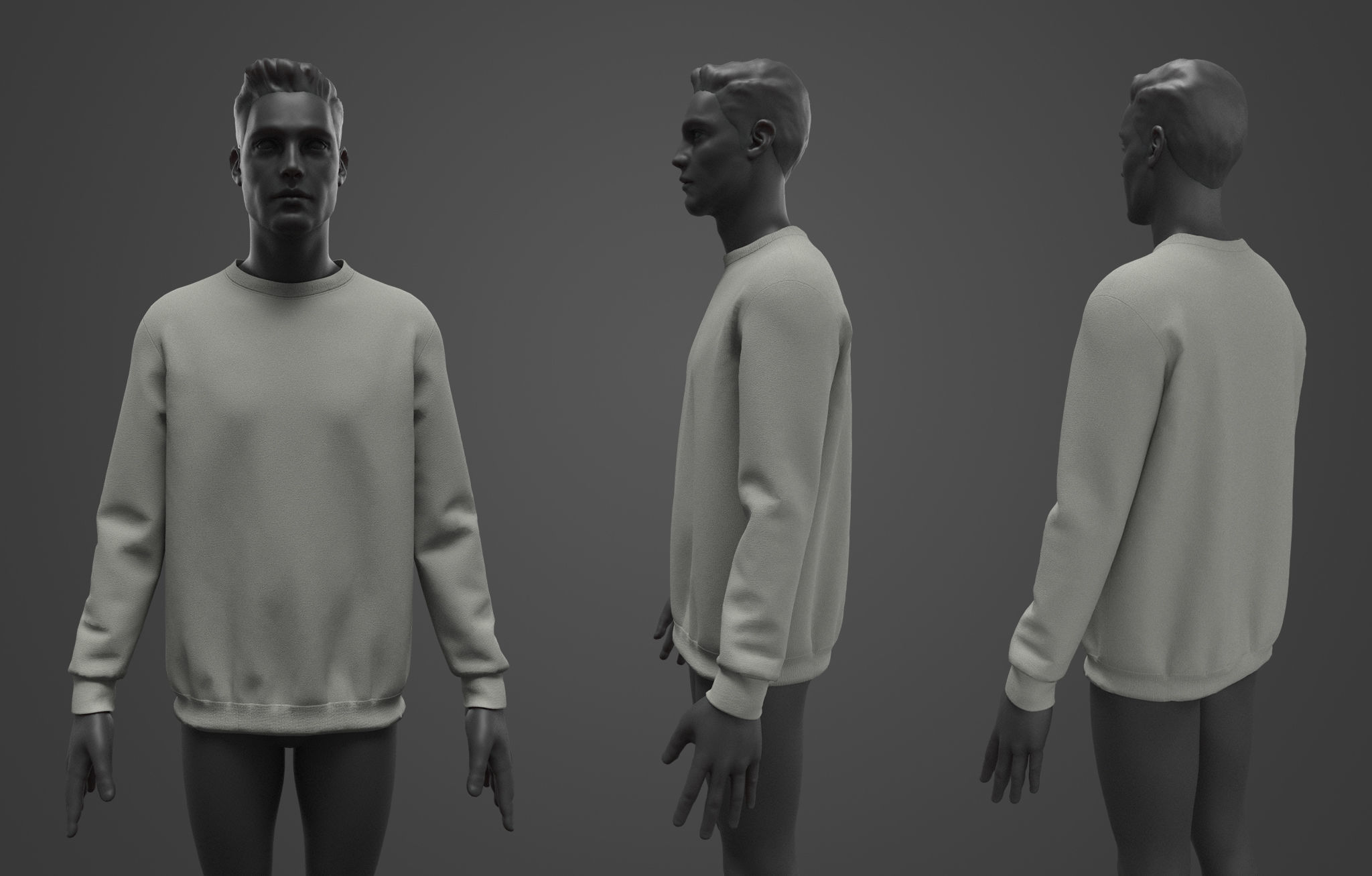7 TYPES OF CLOTHES 3D Model 3D model_7