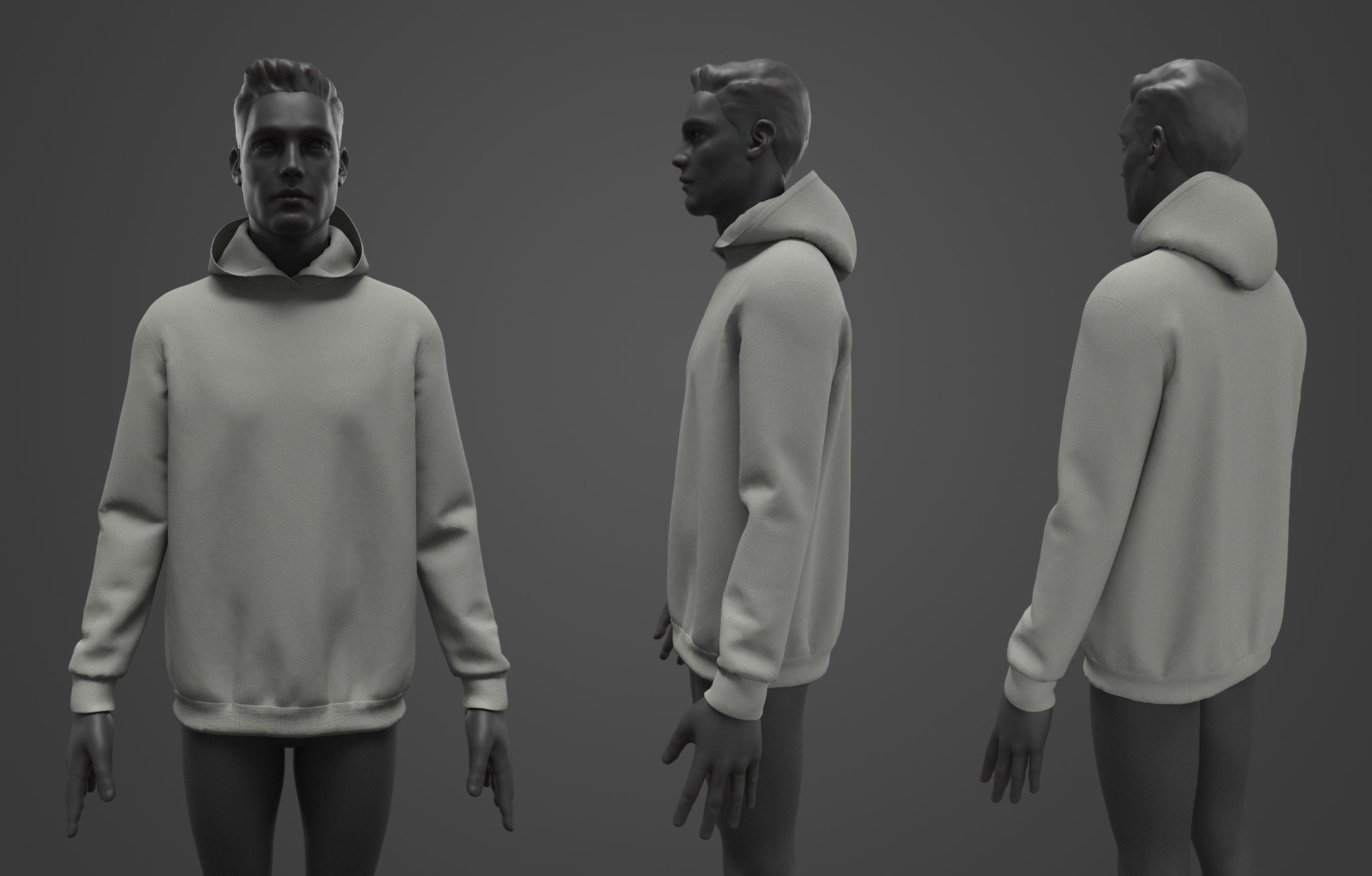 7 TYPES OF CLOTHES 3D Model 3D model_6