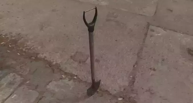 Shovel -- PBR -- Game Ready Asset 