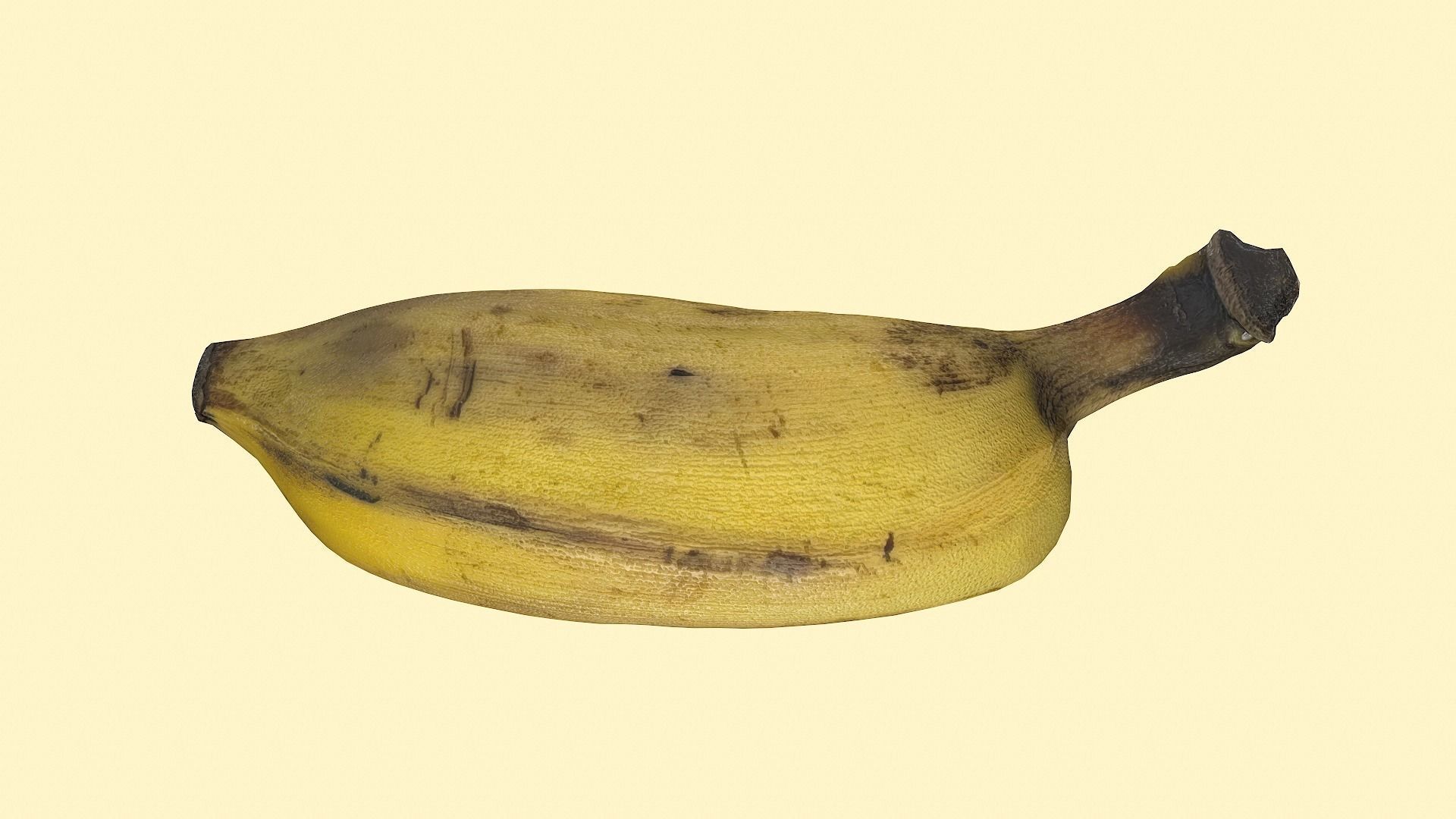 Realistic Sugar banana 2 Low-poly 3D model_5