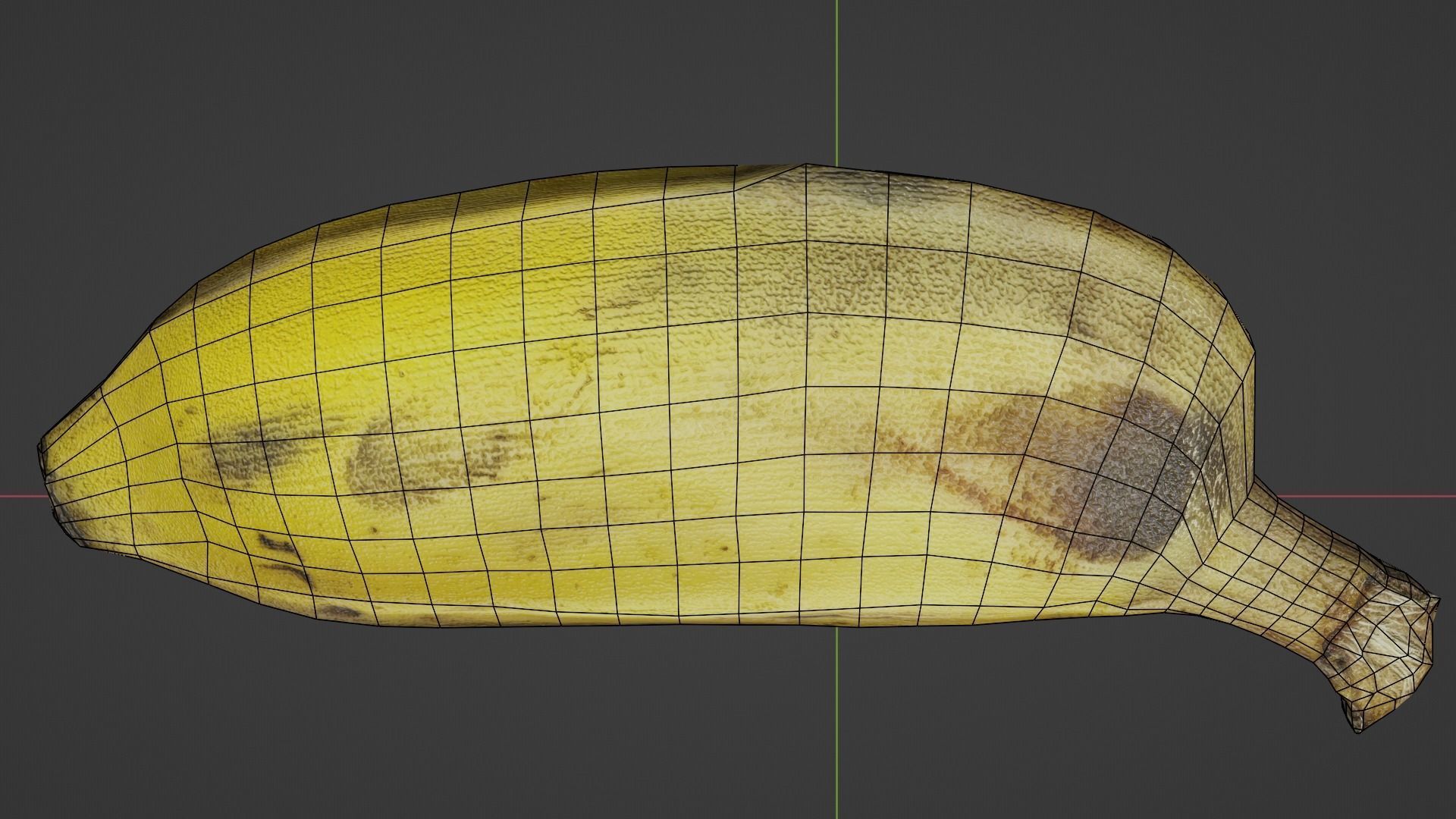 Realistic Sugar banana 2 Low-poly 3D model_19