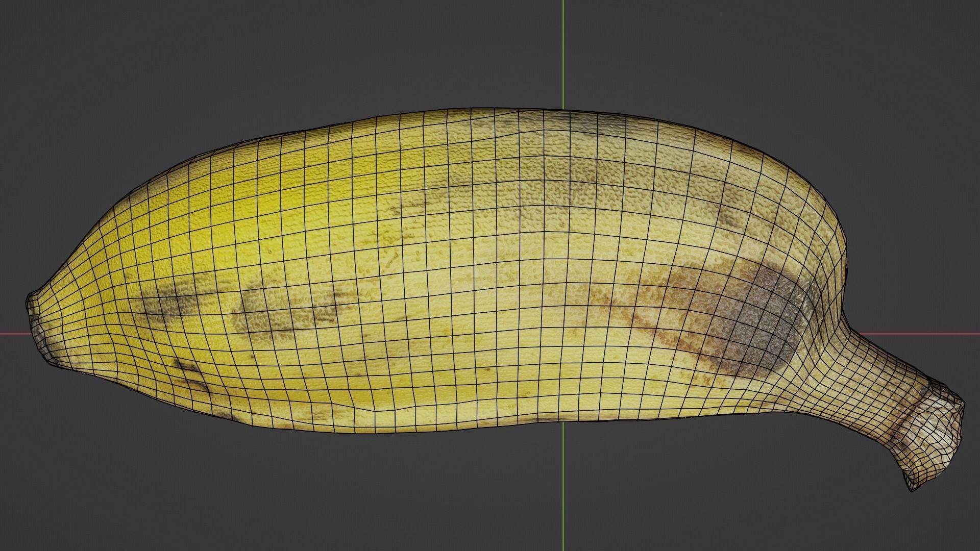 Realistic Sugar banana 2 Low-poly 3D model_18