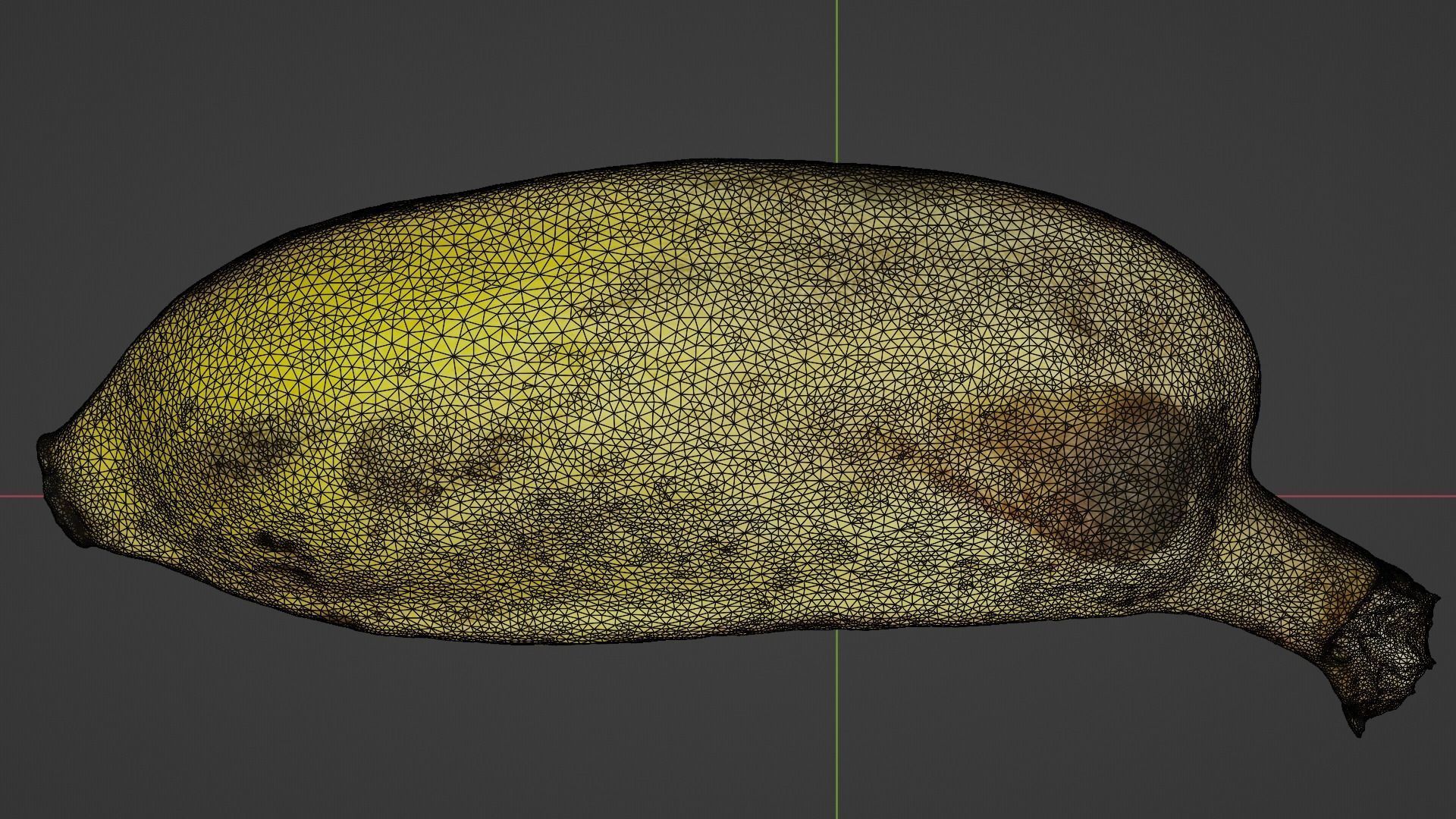Realistic Sugar banana 2 Low-poly 3D model_17