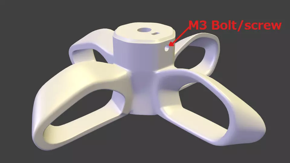 Mixer blade 3D print model_0