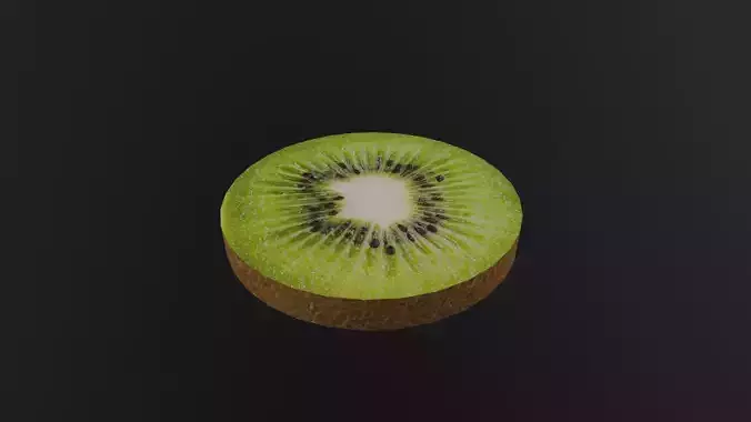 Kiwi 3D Model Low-poly 3D model