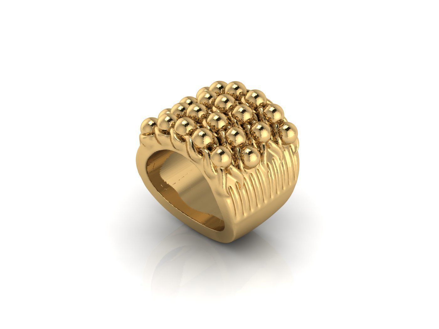 Keeper ring 3D print model_1