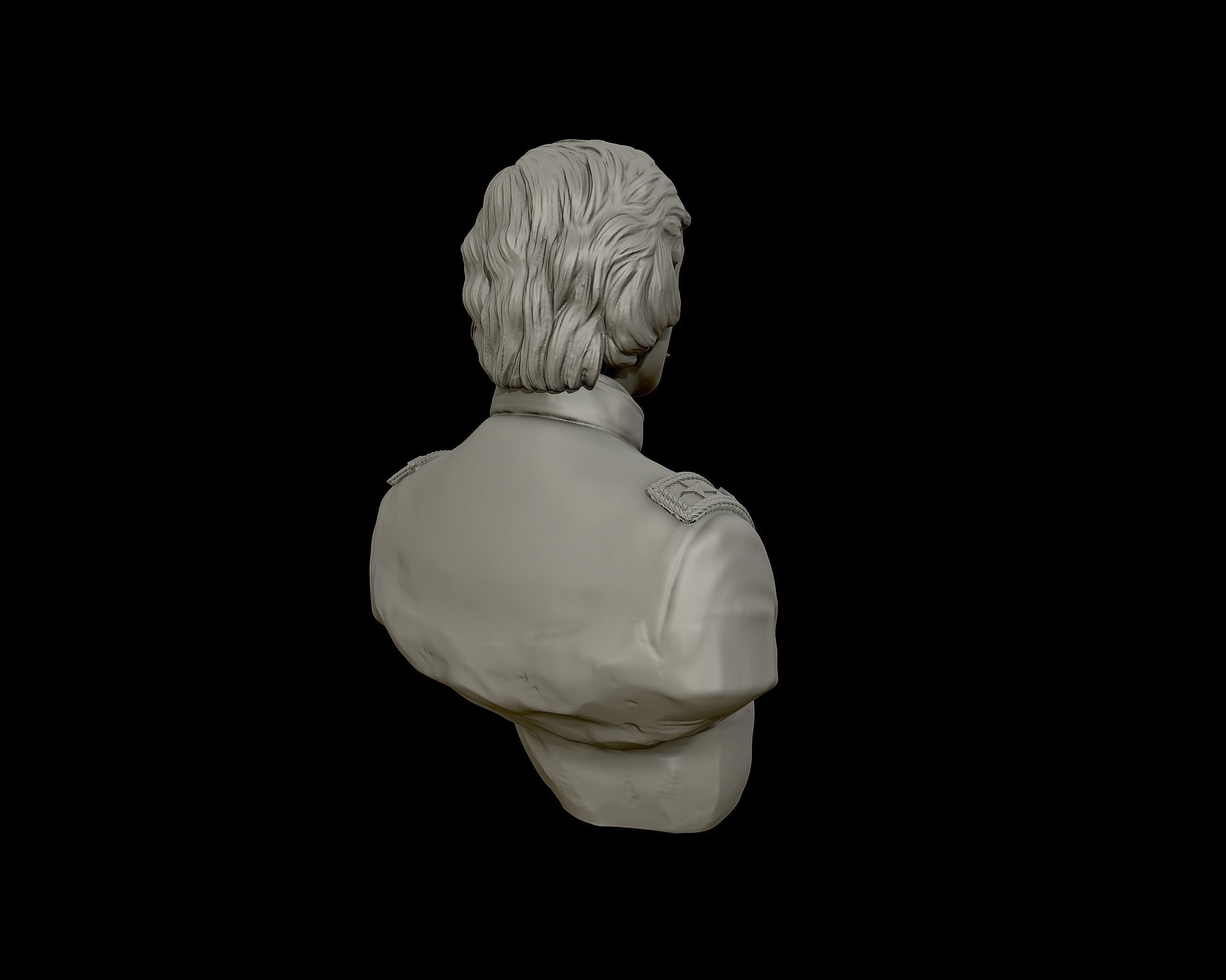 Gouverneur Warren sculpture 3D print model_17
