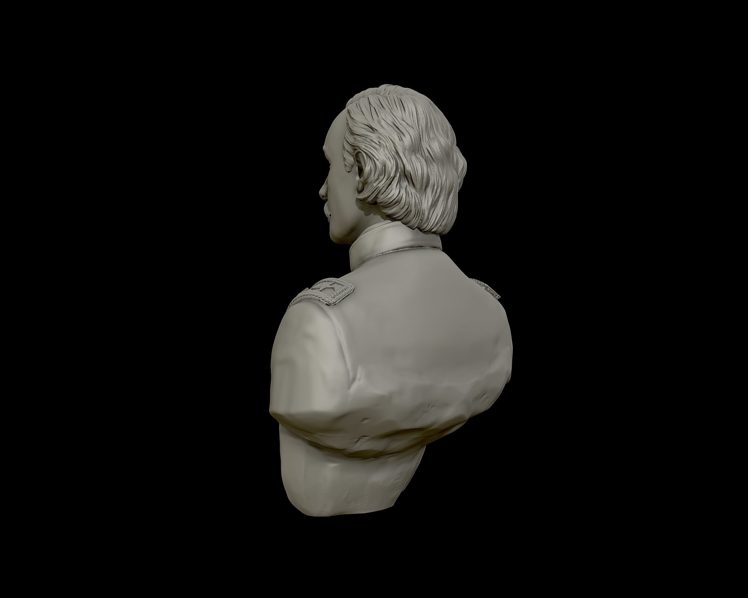 Gouverneur Warren sculpture 3D print model_15