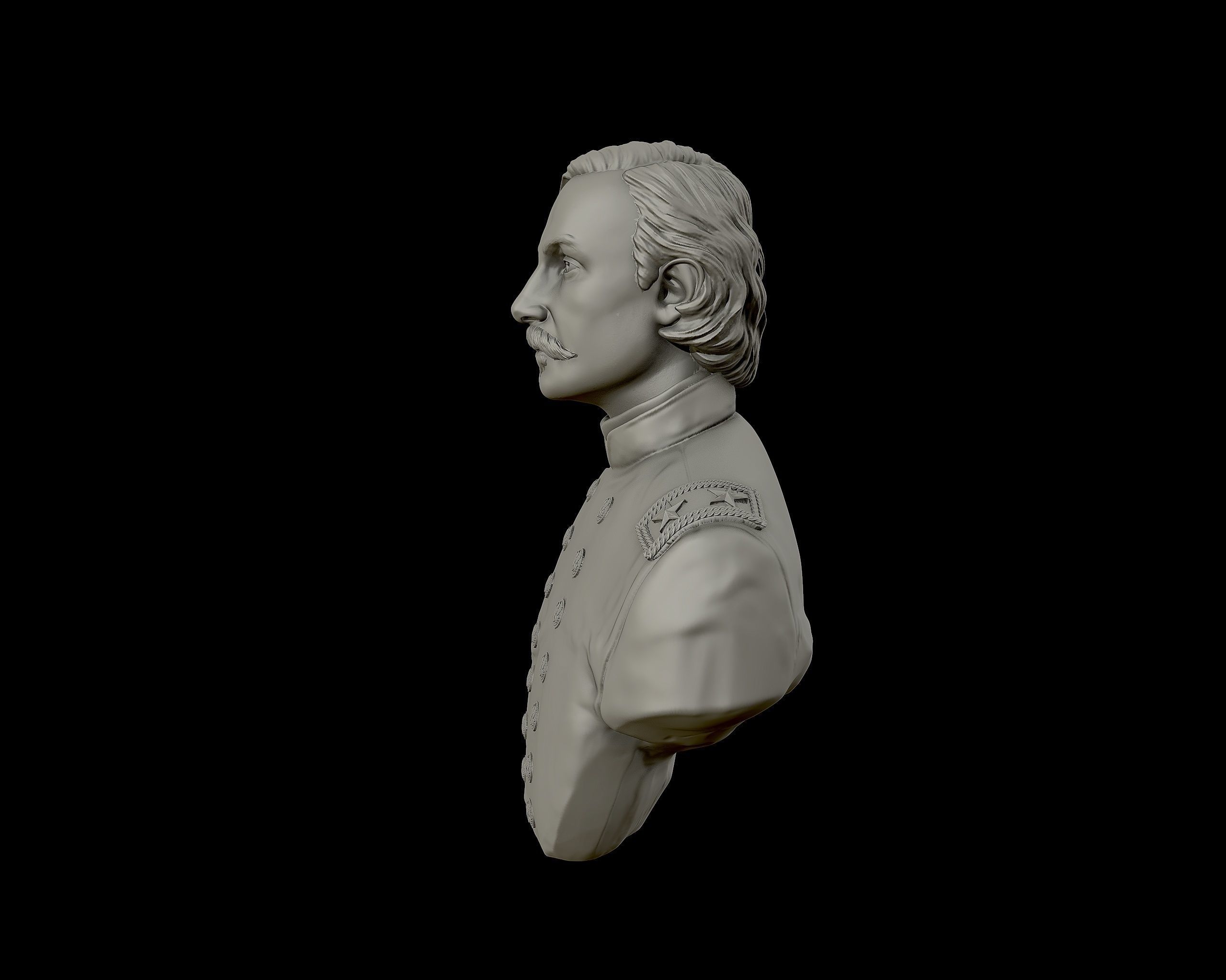 Gouverneur Warren sculpture 3D print model_14