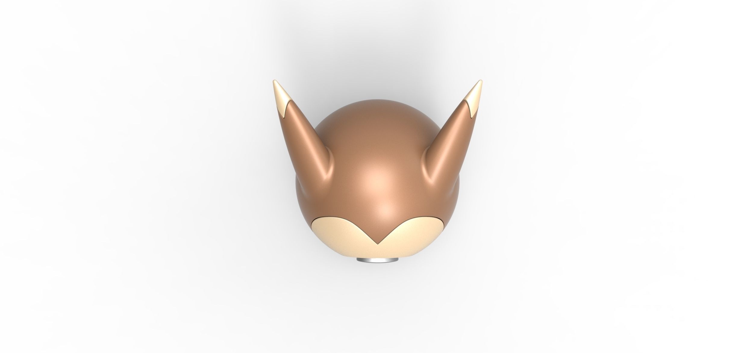Furret orb 3D print model_4
