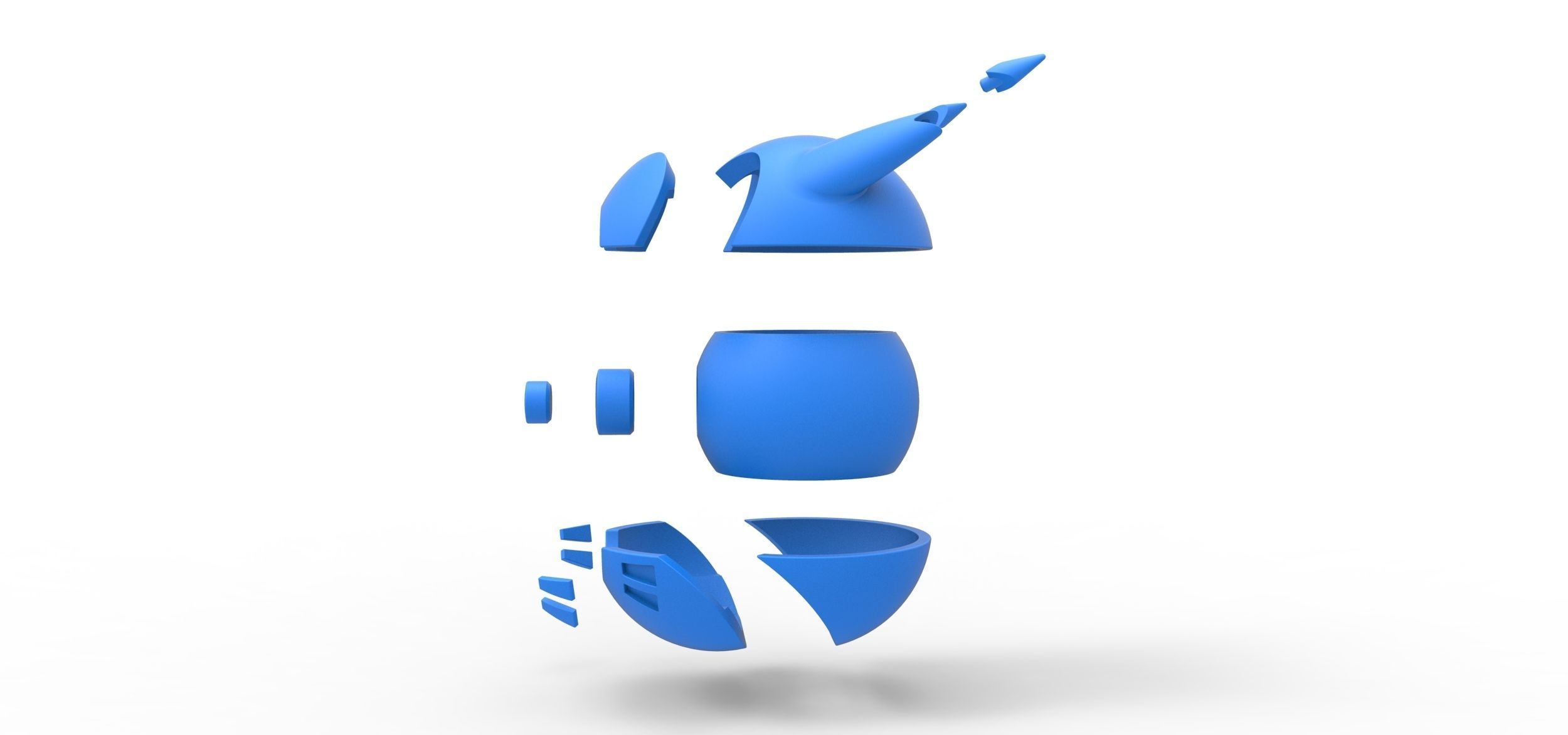 Furret orb 3D print model_21