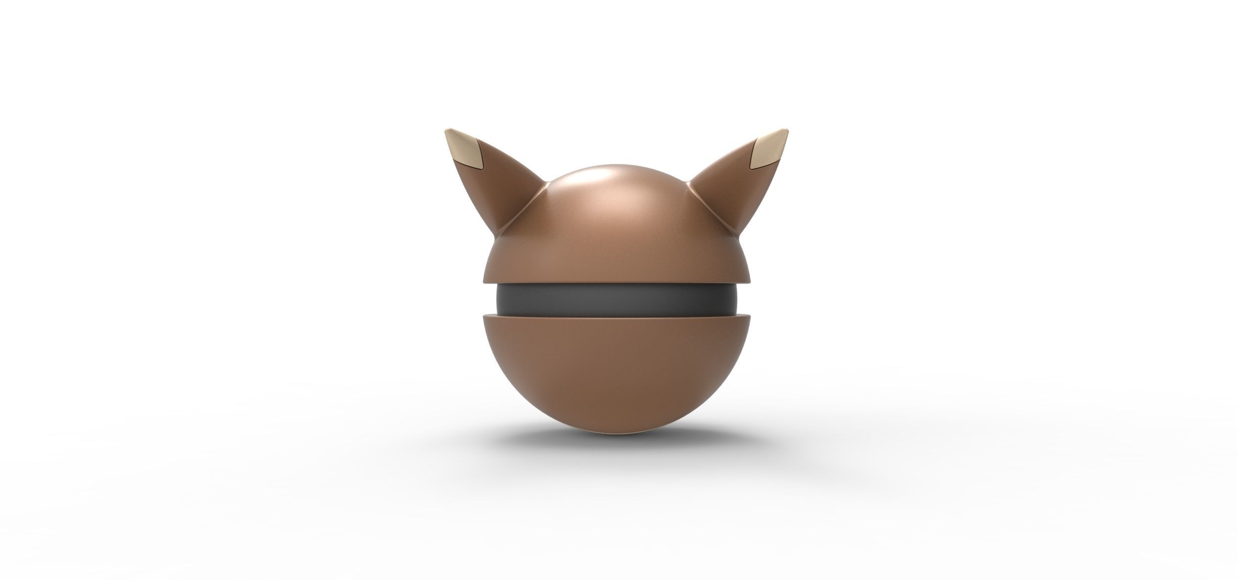 Furret orb 3D print model_8