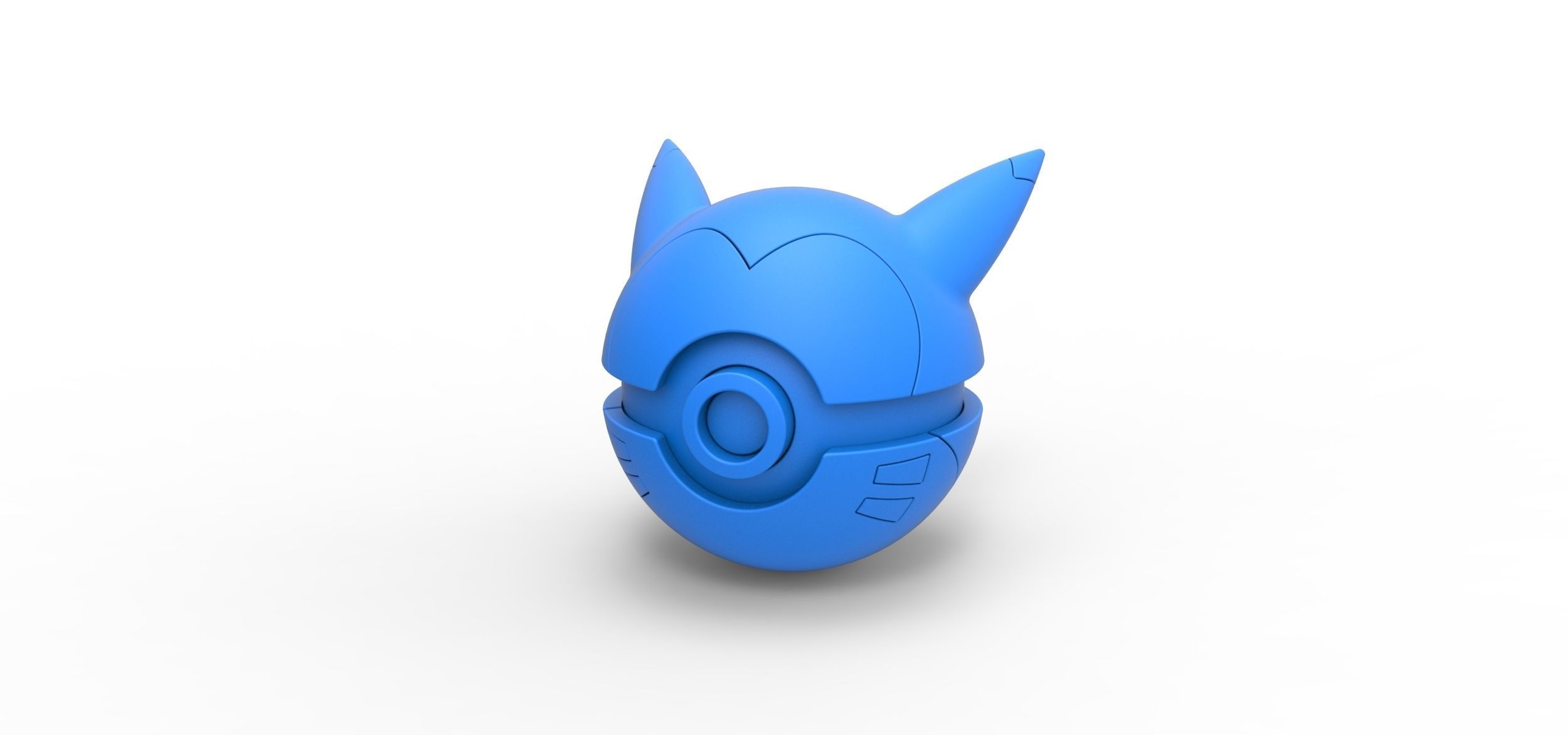 Furret orb 3D print model_9