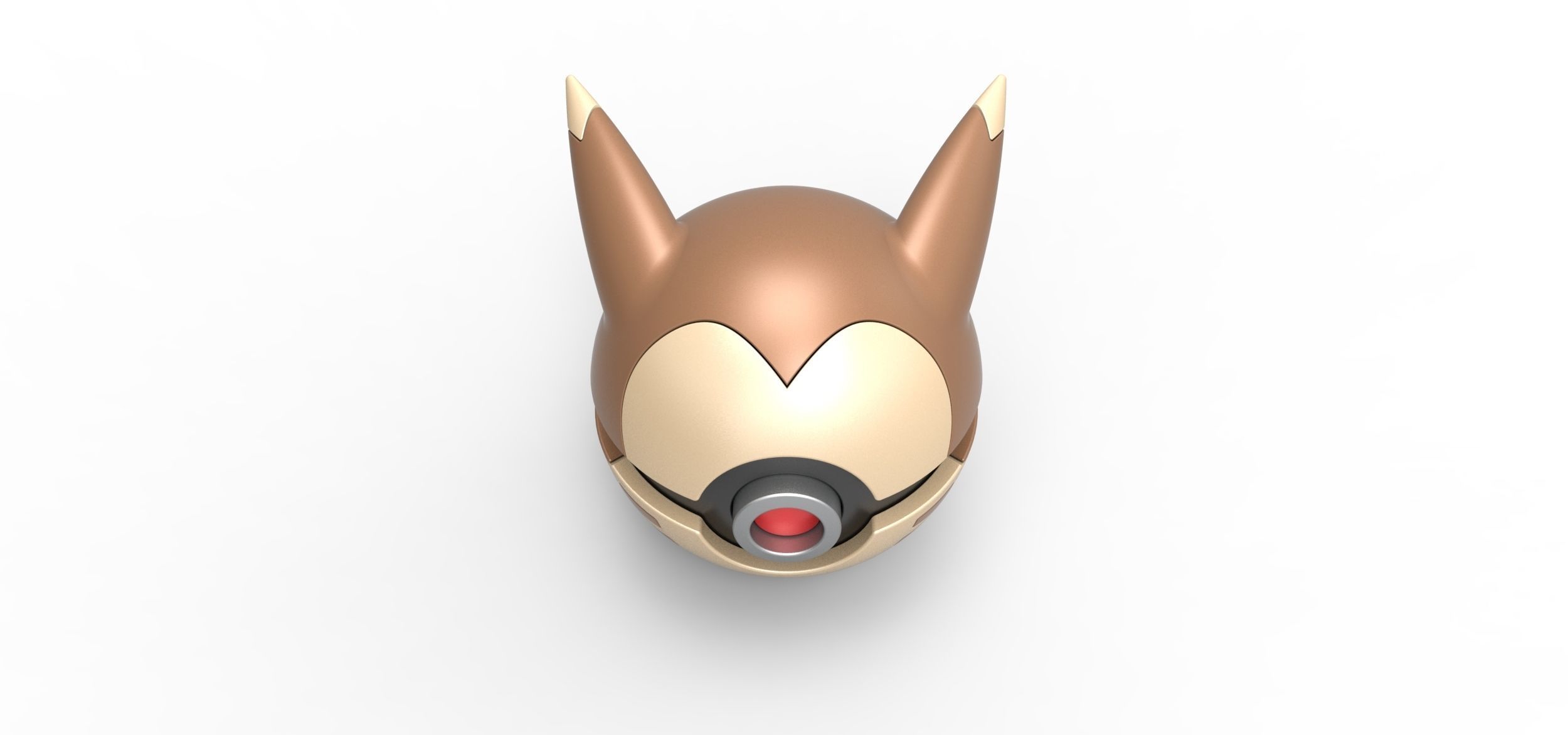 Furret orb 3D print model_3