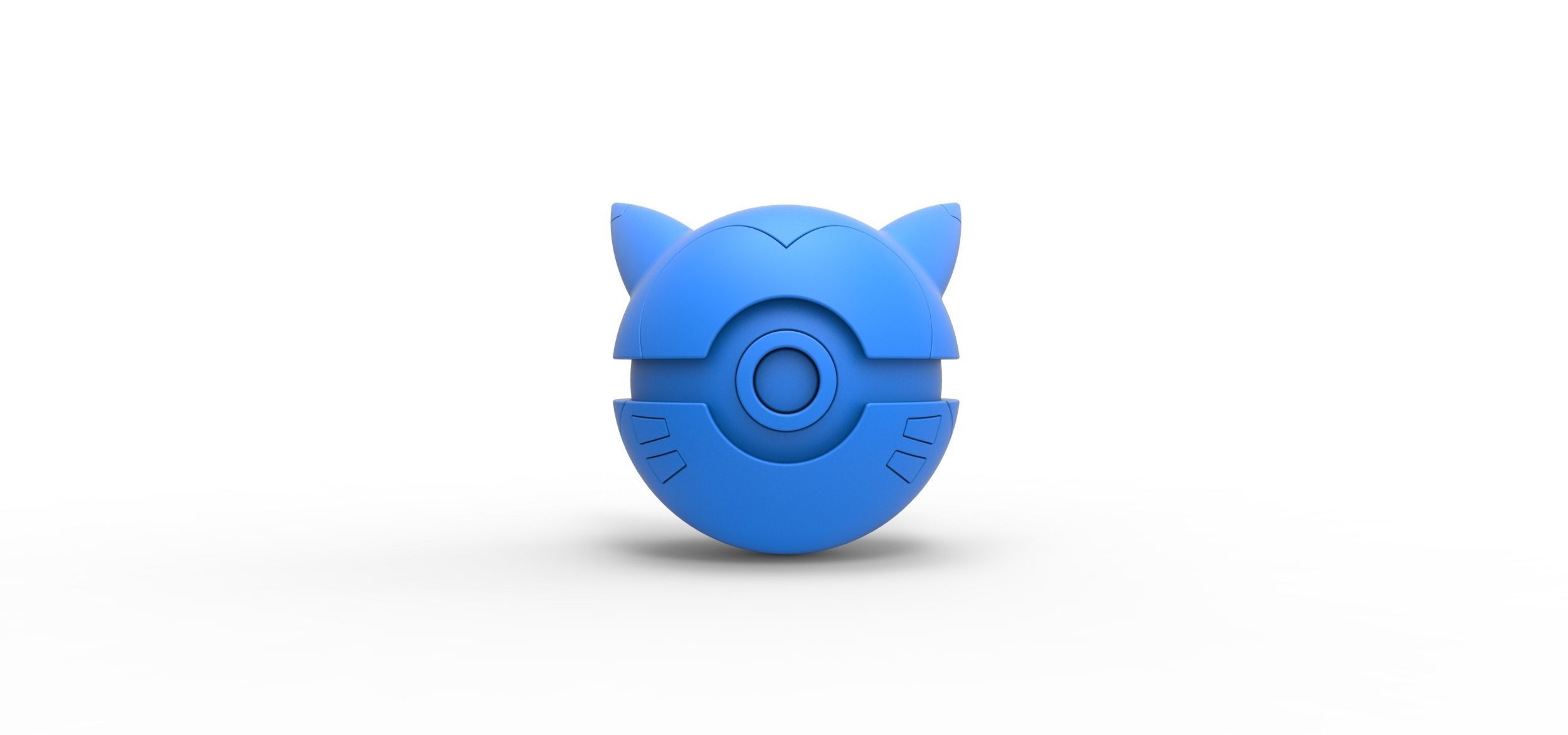 Furret orb 3D print model_11