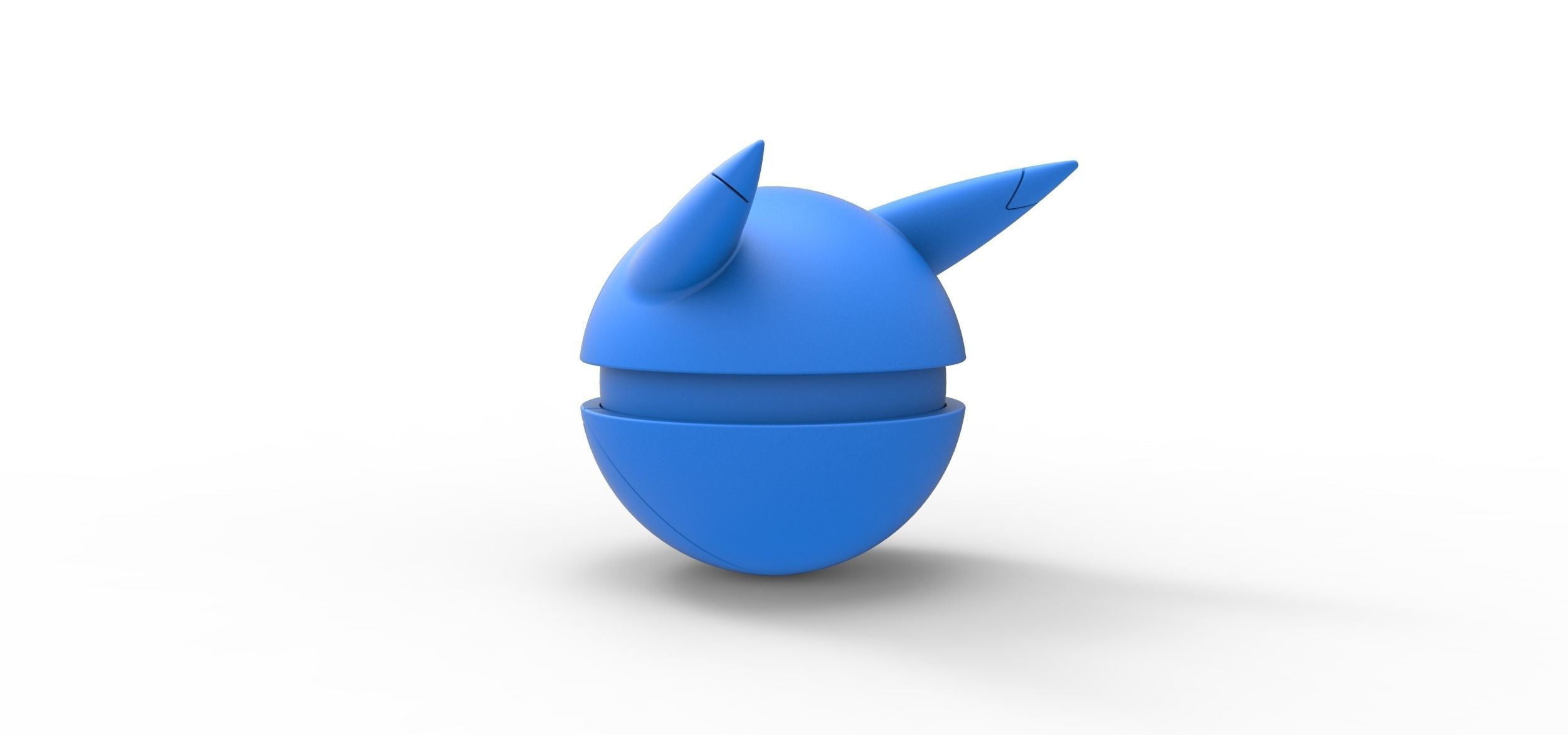 Furret orb 3D print model_16