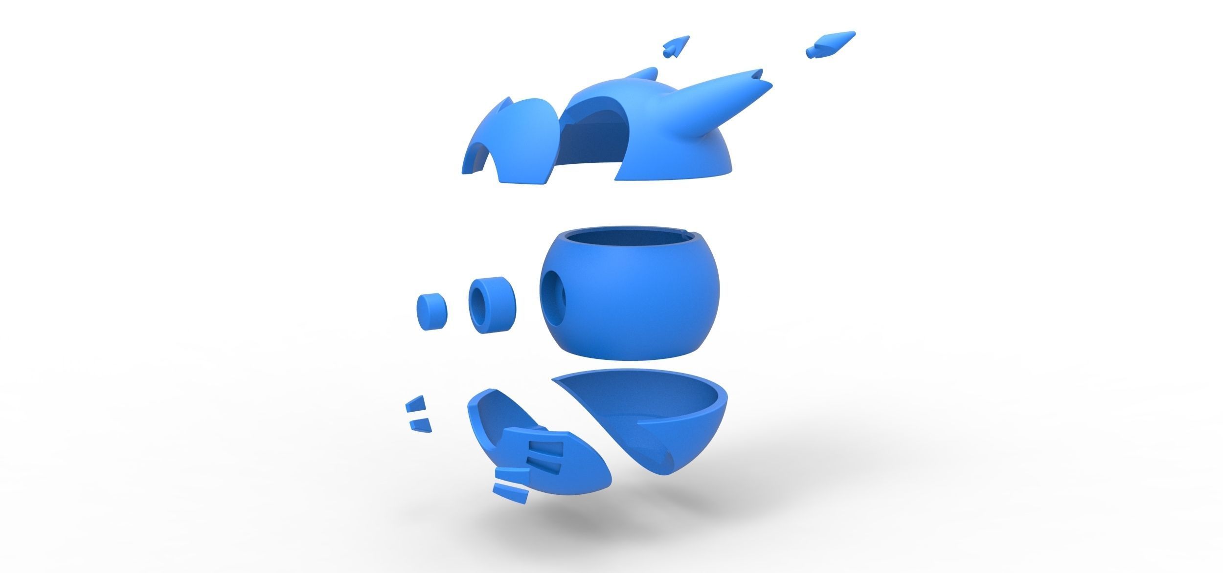 Furret orb 3D print model_18