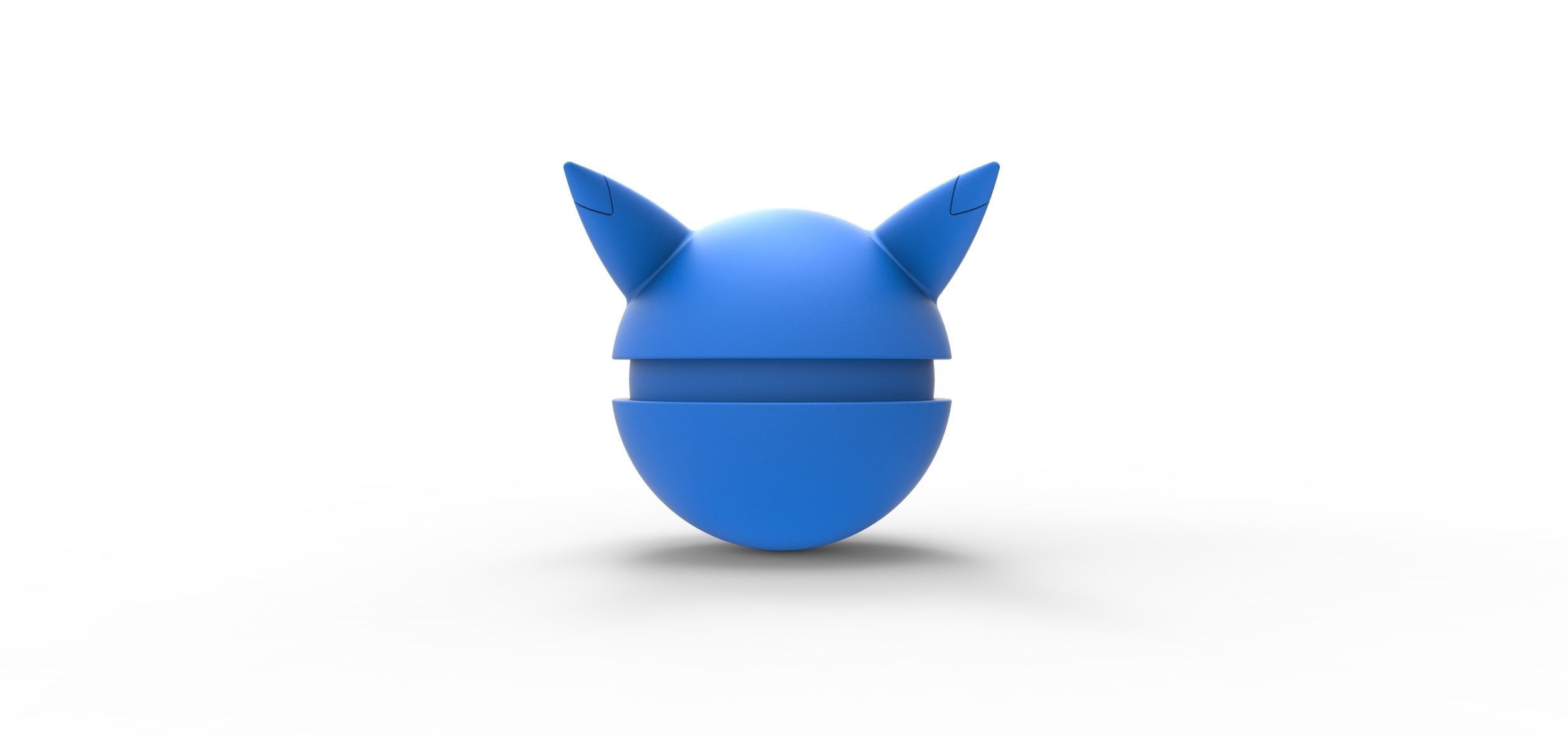 Furret orb 3D print model_17