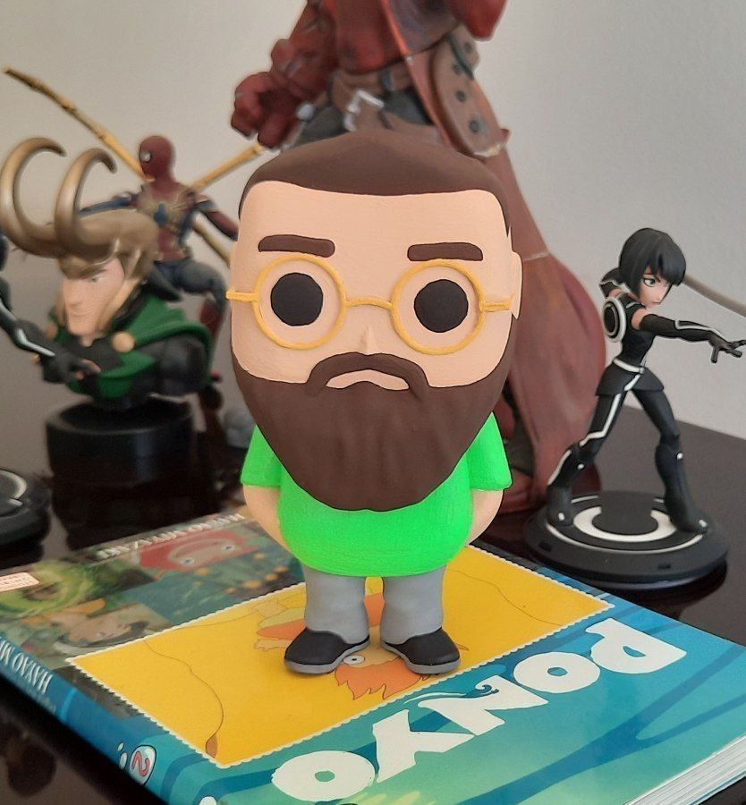 funko pop with glass 3d print file 3D print model_4