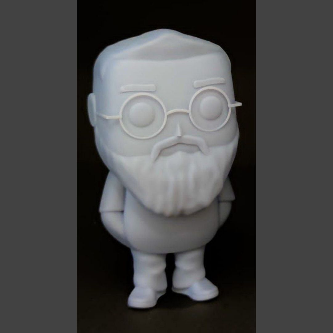 funko pop with glass 3d print file 3D print model_3