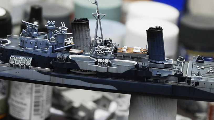 British Royal Navy 4 inch gun for scale model 3D print model_2