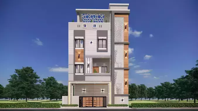 Architecture Moderen Home Concpet