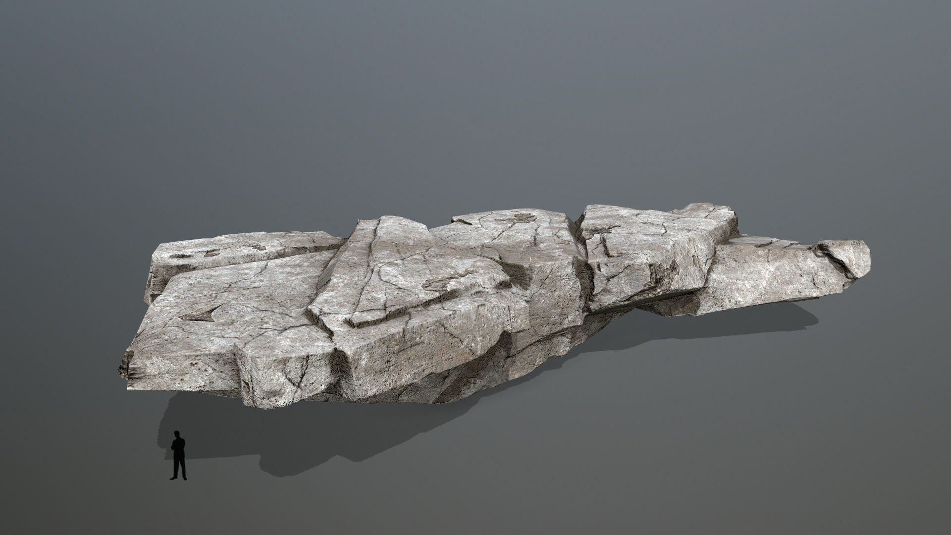 rocks Low-poly 3D model_4