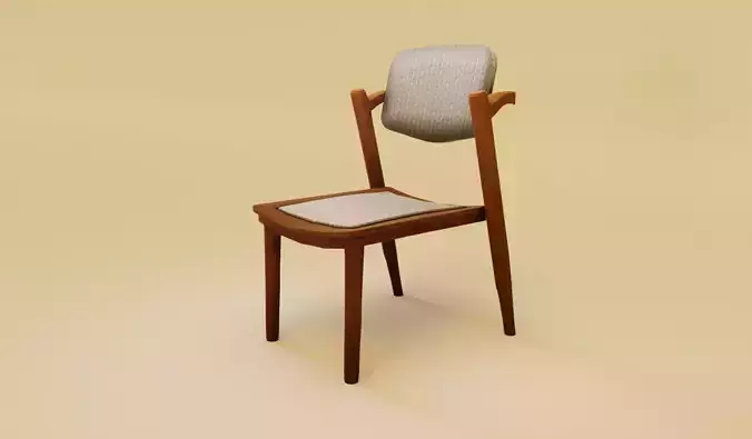 Modern Chair Low-poly 3D model