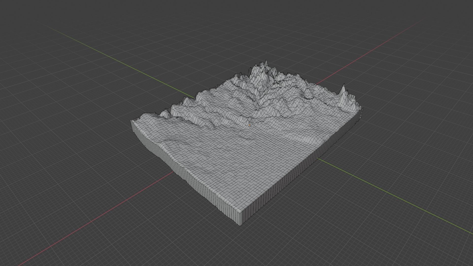 Melbourne City  Low-poly 3D model_8