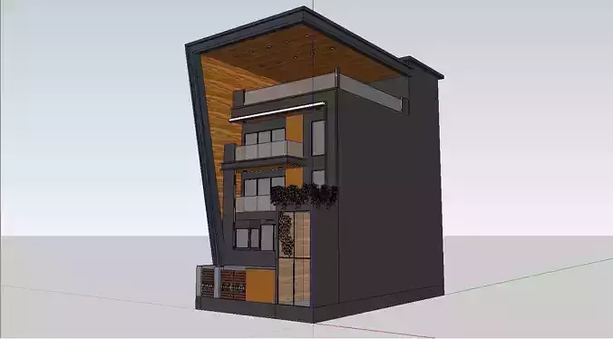 Architecture Moderen Home Concpet