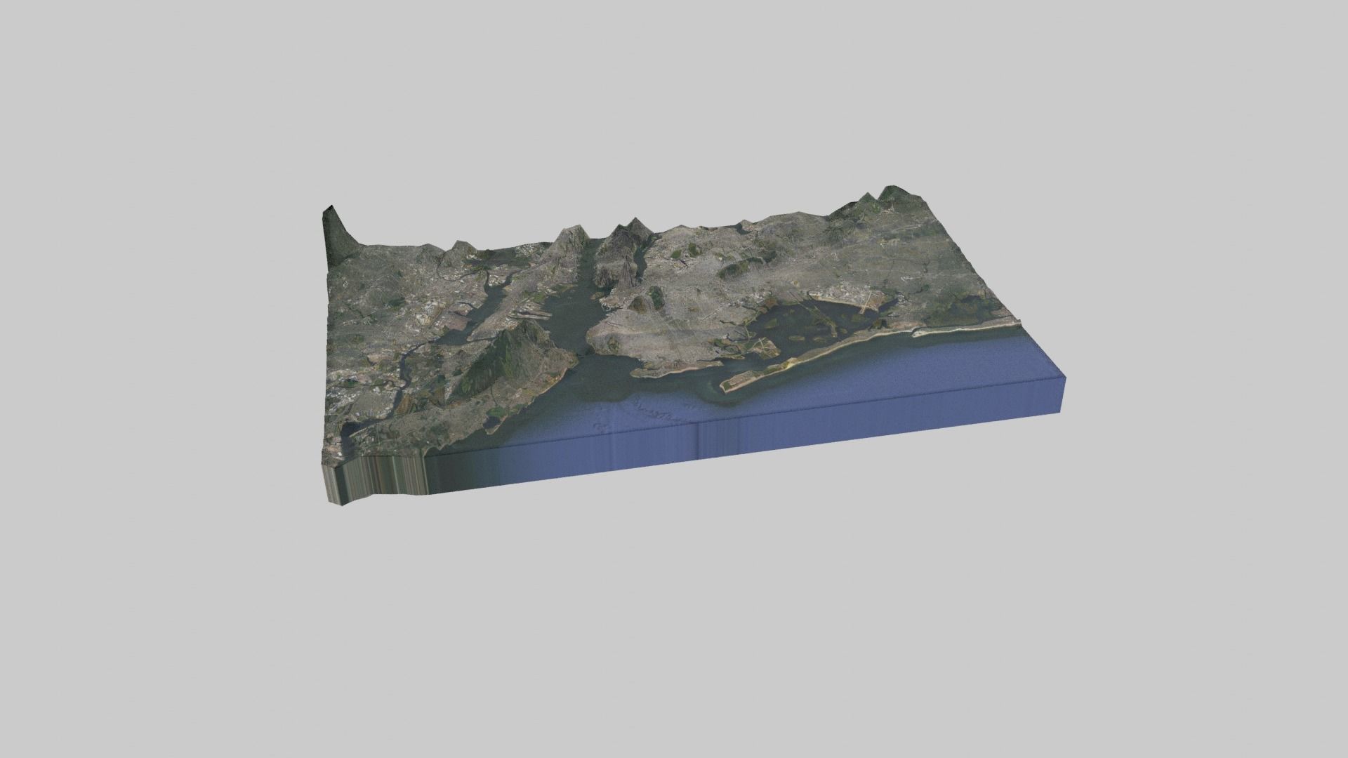 New York City  Low-poly 3D model_7