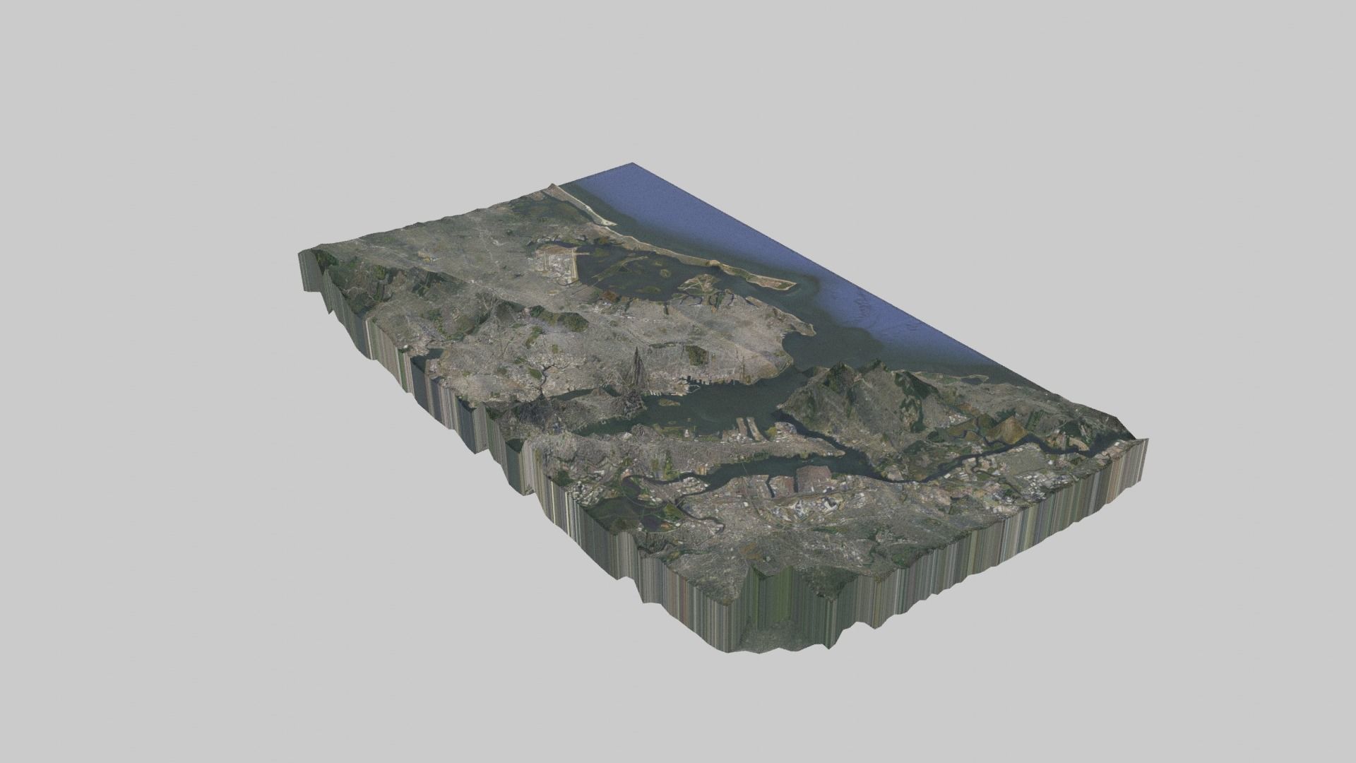 New York City  Low-poly 3D model_5