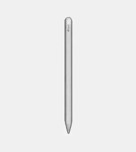 2nd generation Apple Pencil Free low-poly 3D model