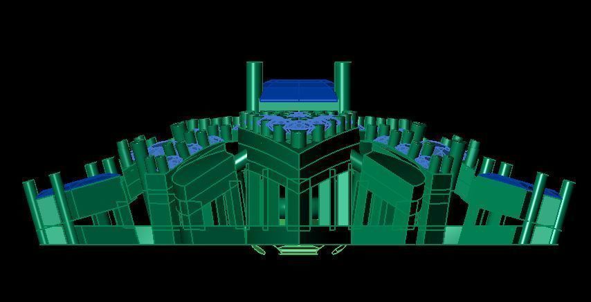 daimond and ruby pandant 3D print model_8