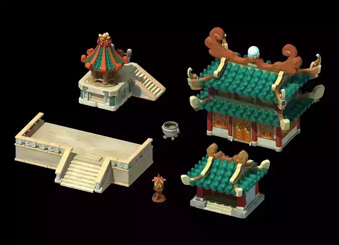 Cartoon Orientalure architect