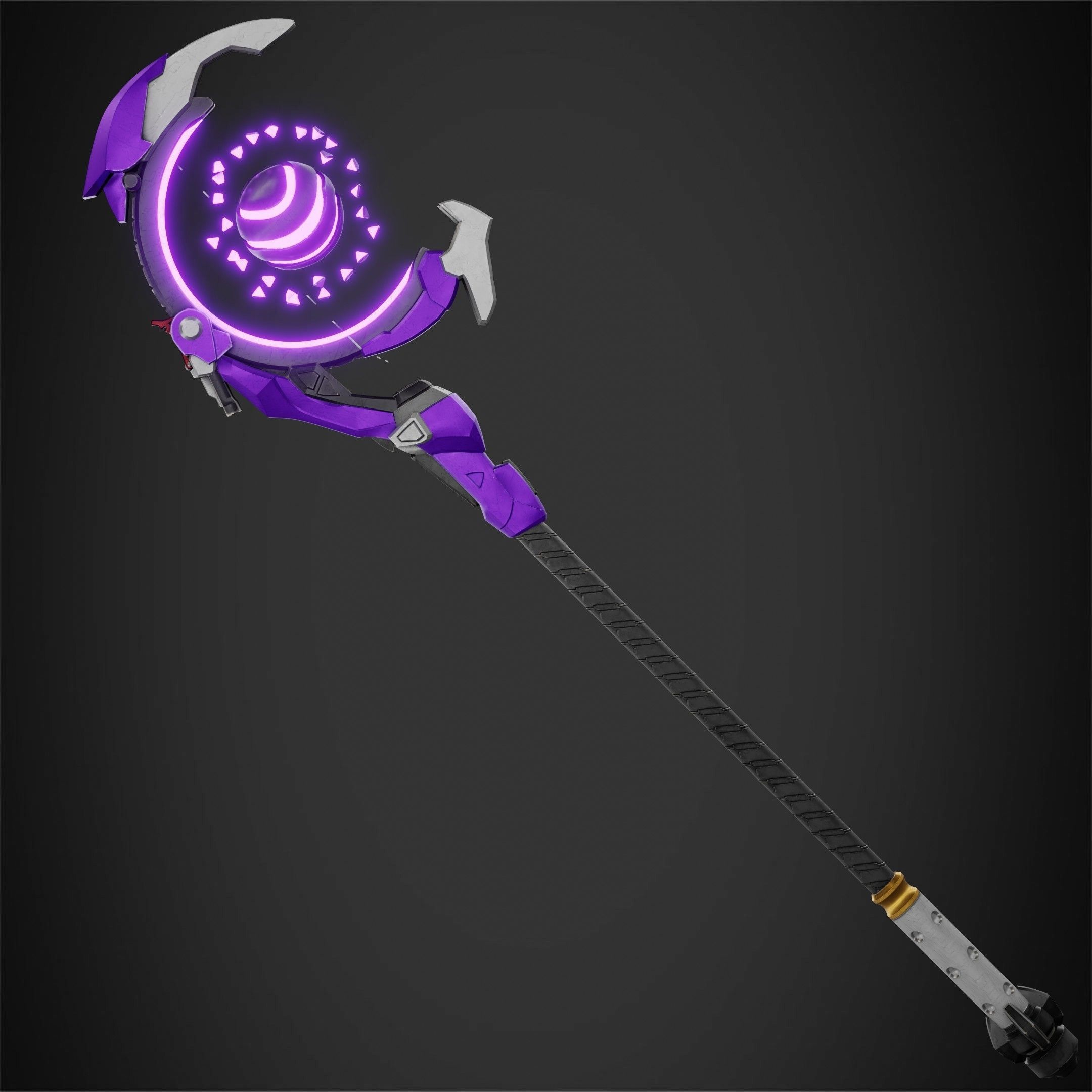 Overwatch 2 Ramattra Staff for Cosplay 3D print model_3
