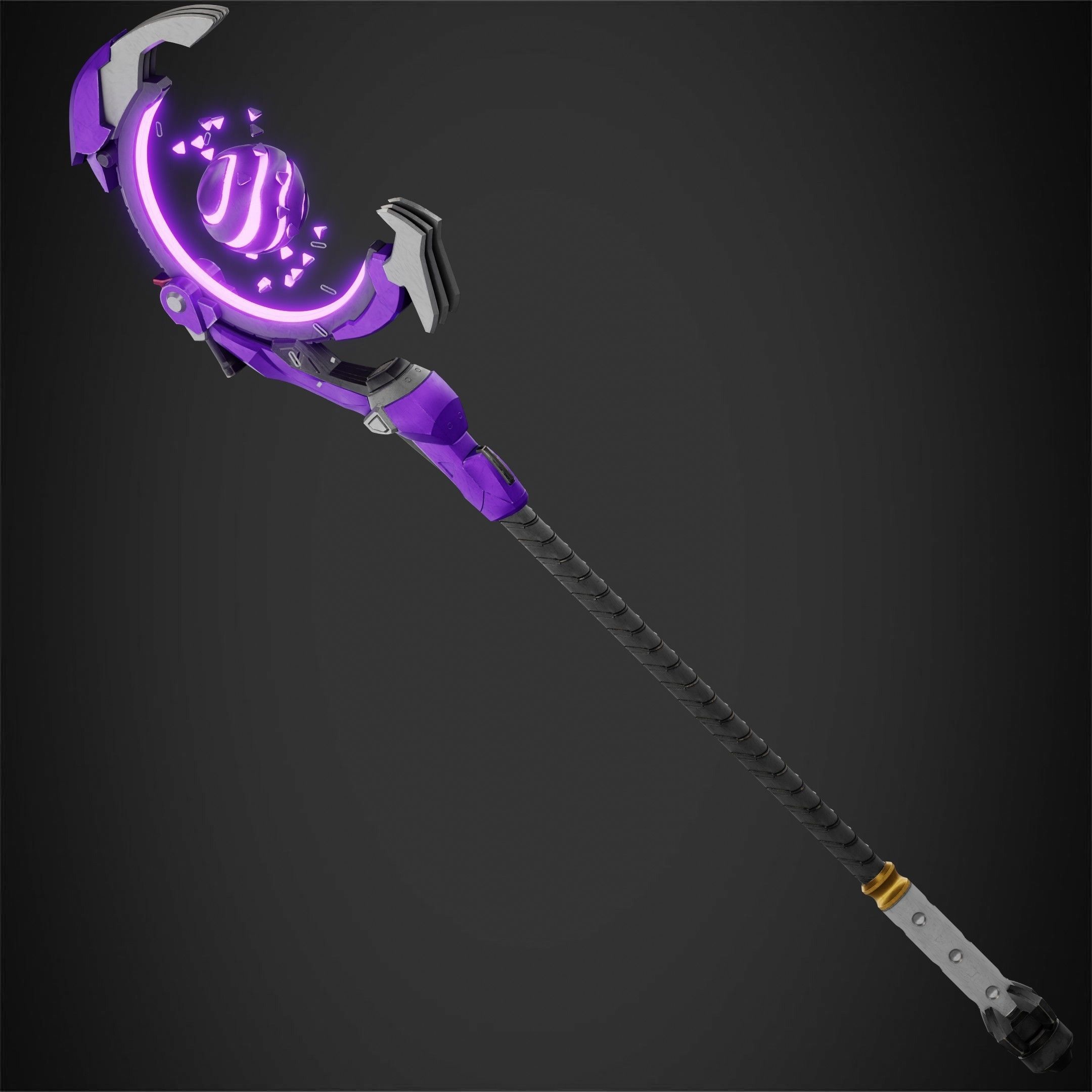 Overwatch 2 Ramattra Staff for Cosplay 3D print model_4