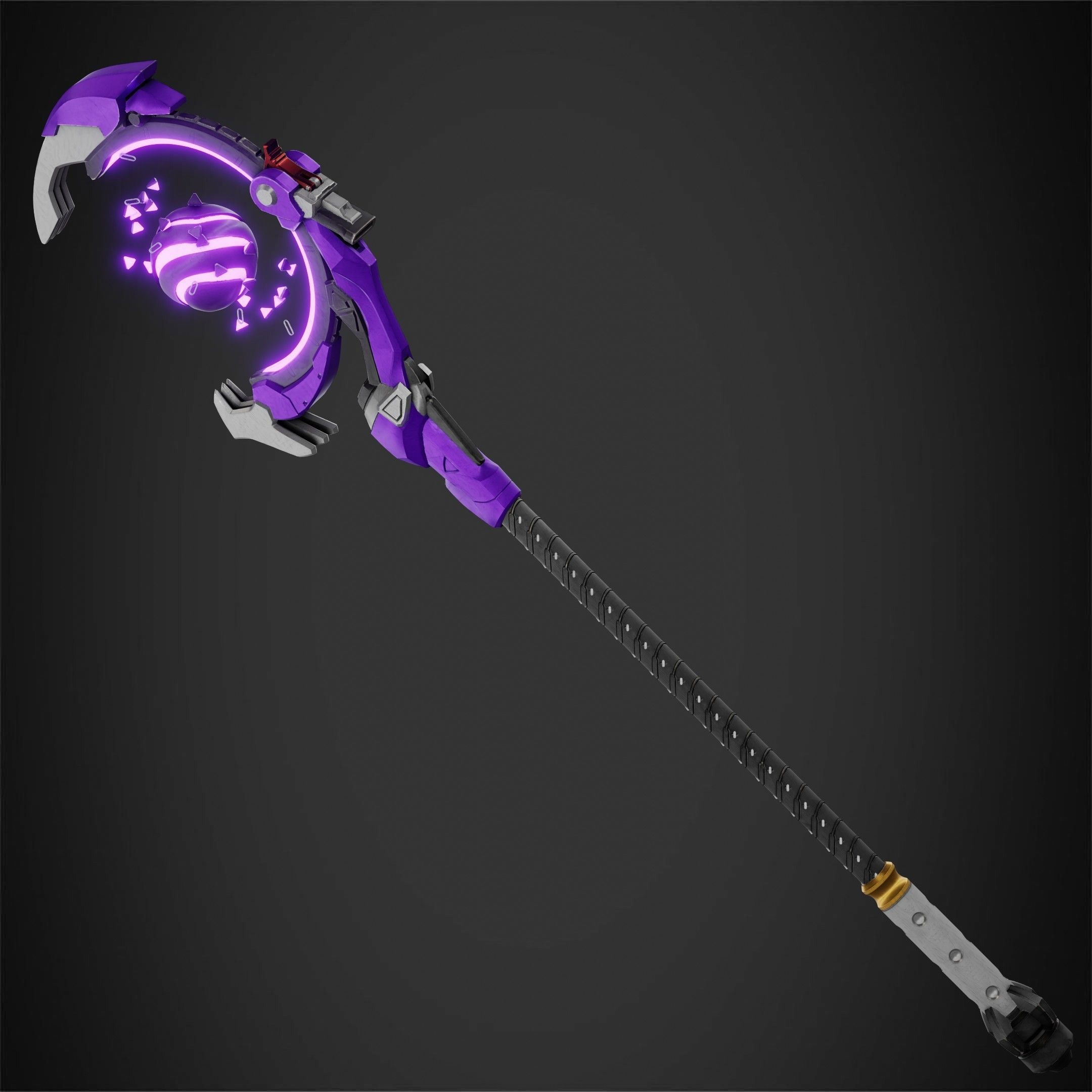 Overwatch 2 Ramattra Staff for Cosplay 3D print model_8