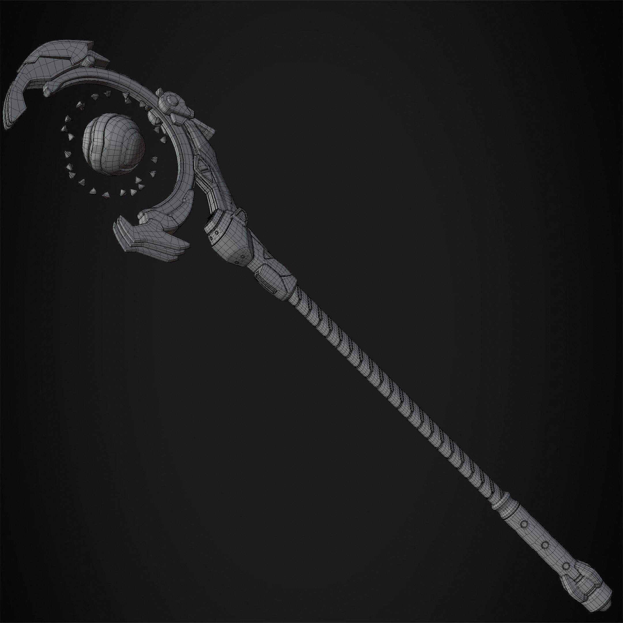 Overwatch 2 Ramattra Staff for Cosplay 3D print model_23