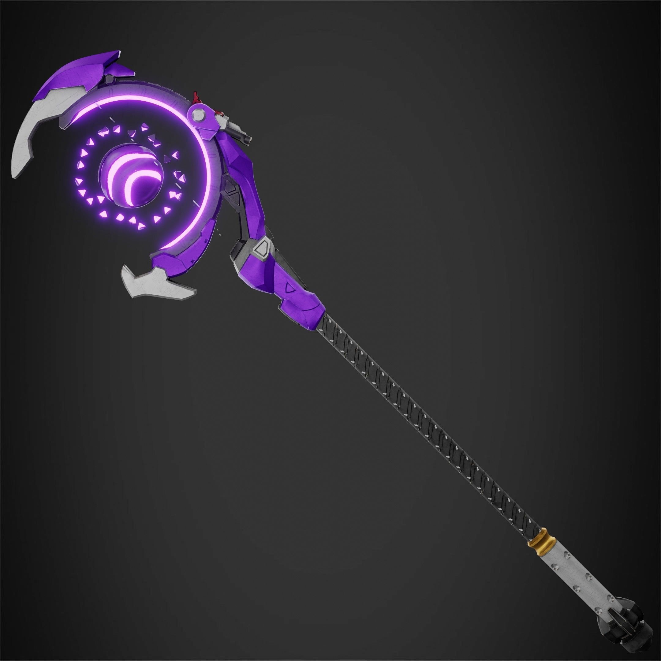Overwatch 2 Ramattra Staff for Cosplay 3D print model_7